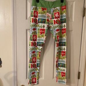 Dr. Seuss Women’s Leggings - Green and Multicolor Fun